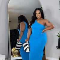 The New Black Dress- Blue
