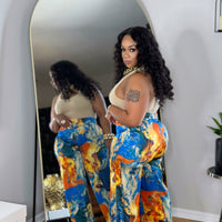 Luxy Abstract Pants