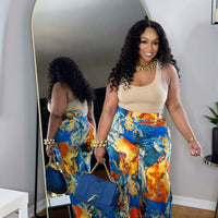 Luxy Abstract Pants