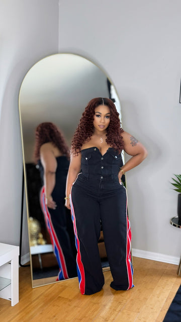 Try Me Denim Jumpsuit
