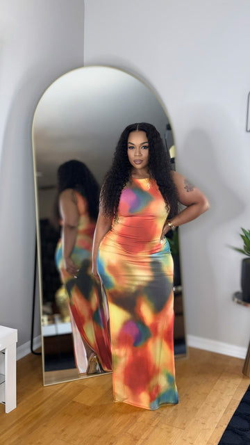 Perfectly Blurred Dress