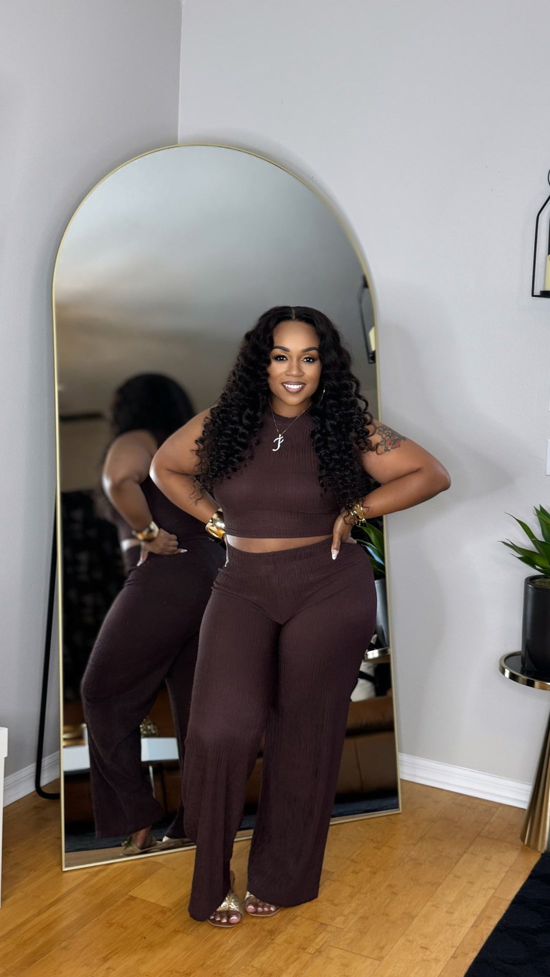 Wrinkle Texture Set-Brown