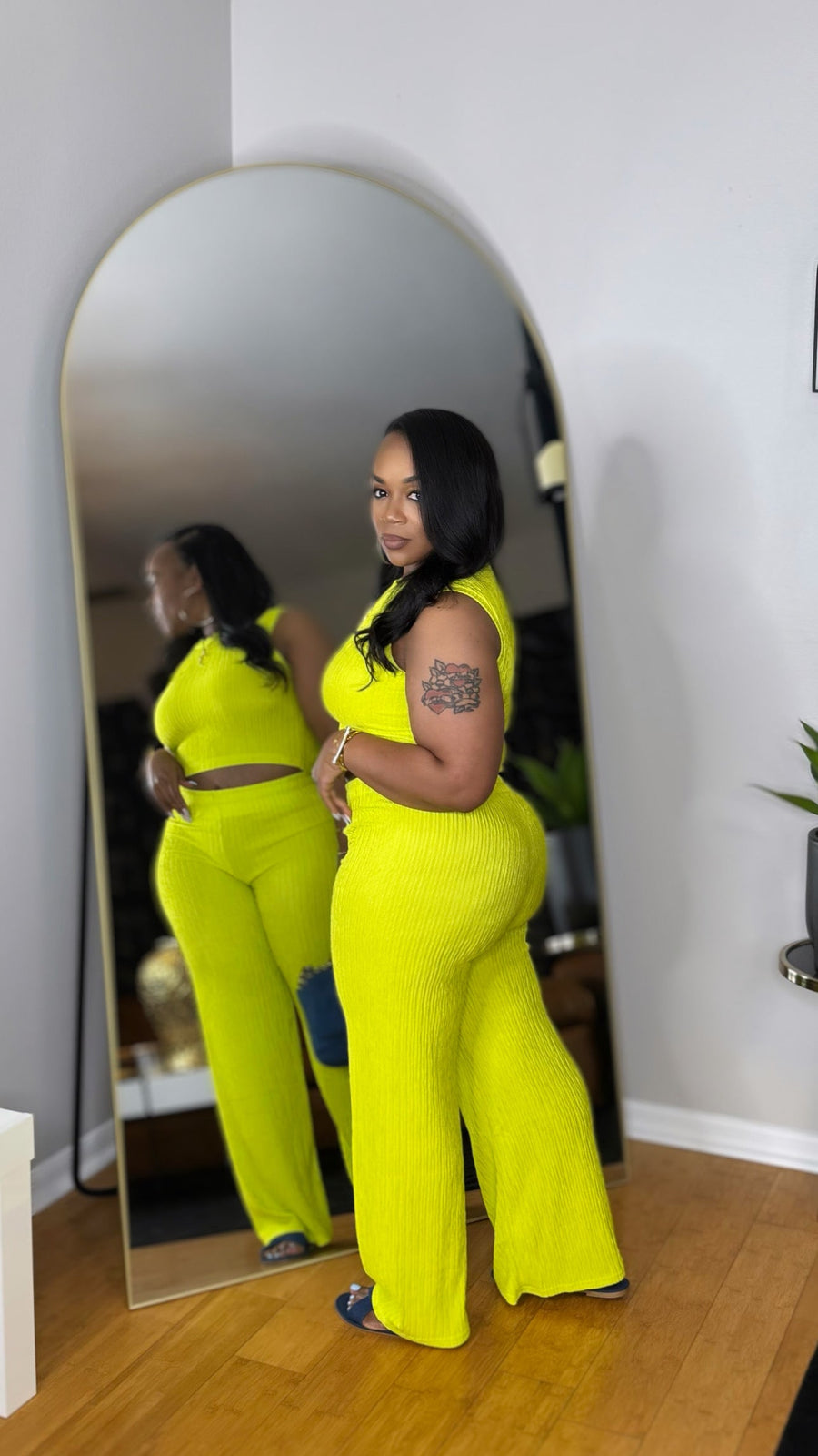 Wrinkle Texture Set - Lime